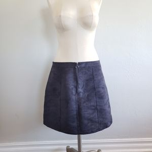 Old Navy Faux Suede Mod Skirt